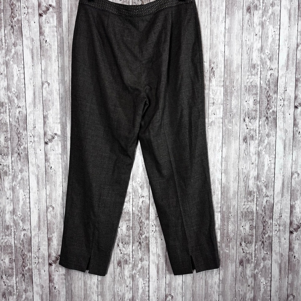 Piazza Sempione Brown Wool Tweed Dress Pants - Picture 4 of 6